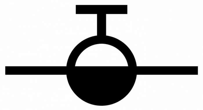 знак ПК по ГОСТ 21.205-2016